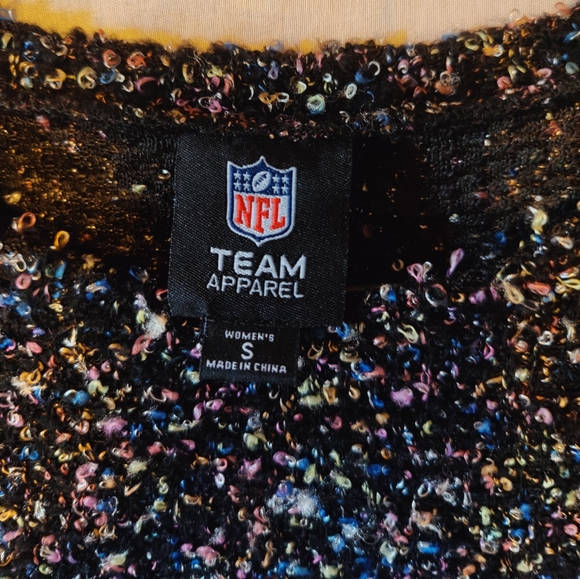 NFL Team Apparel Multicolor Knit Pittsburgh Steelers Sweater - Picture 4 of 5